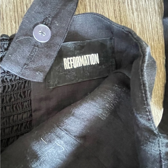 Reformation Sleek Black Jumpsuit - Picture 7 of 10